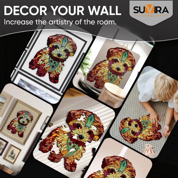 Animal Wooden Puzzle - Engaging, Educational and Eco-Friendly PUPY - Picture 7 of 9